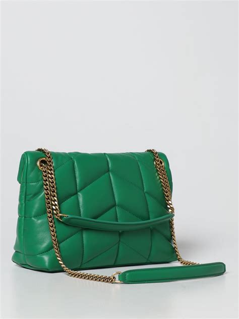 Borse Yves saint laurent in Pelle Verde 